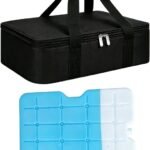 Portable Insulated Fishing Cooler Bag – Waterproof Thermal Storage Bag for Outdoor Adventures