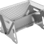 Portable Stainless Steel Camping Wood Burning Stove – Lightweight Outdoor Backpacking Stove for Cooking & Hiking