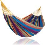 Colorful Portable Outdoor Hammock – Comfortable Hanging Swing Chair for Camping, Garden & Travel