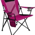 Dual Lock Portable Camping Chairs - Enjoy the Outdoors with a Versatile Folding Chair for Sports, Lawn - Dual Lock Feature Locks Position – Hanami Pink