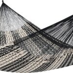 Handwoven Outdoor Hammock – Natural Rope Hanging Swing for Garden, Patio & Backyard Relaxation